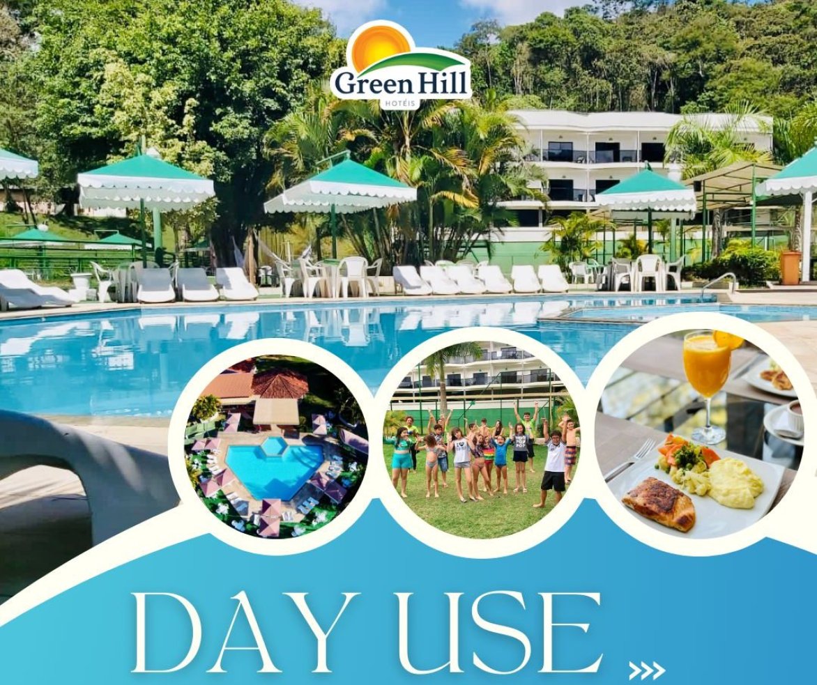 Aproveite o Day Use do Hotel Green Hill