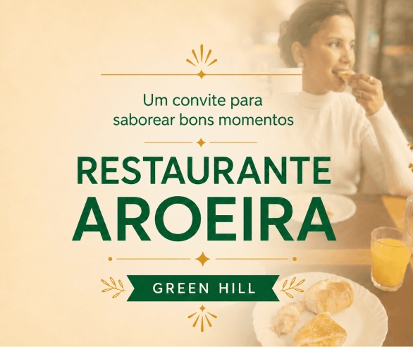 Restaurante Aroeira - Sabores que acolhem, em um lugar onde o tempo desacelera